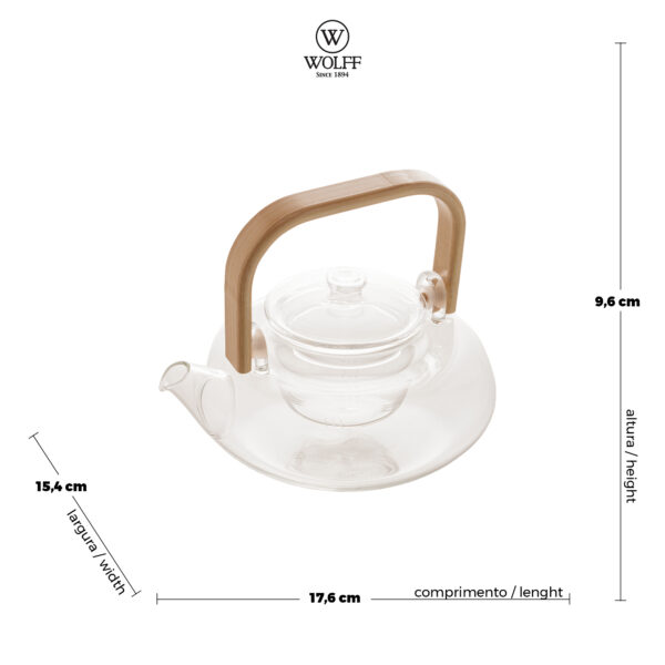 Chaleira Borossilicato 800ml - Wolff - Image 9