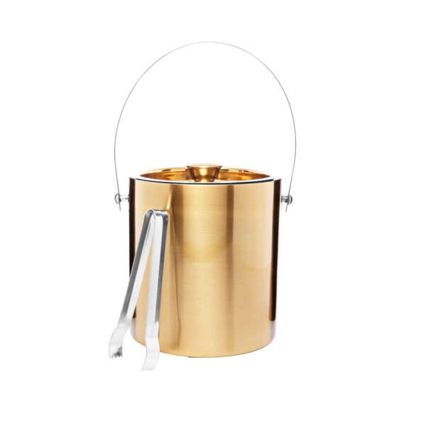 Balde de Gelo Old Fashioned Dourado - Wolff