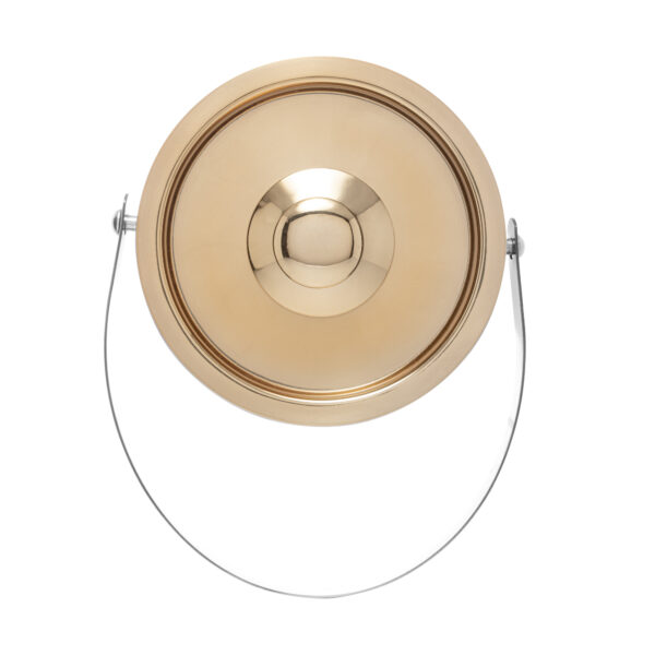 Balde de Gelo Old Fashioned Dourado - Wolff - Image 2