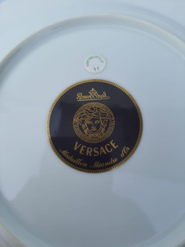 Conjunto de Pratos Médaillon Méandre d'Or - Versace - Image 4