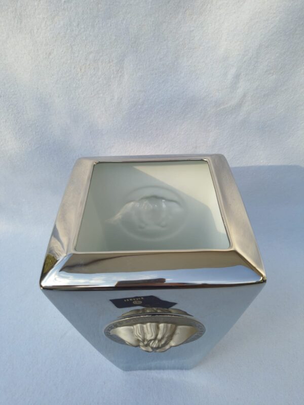 Vaso Medusa Schawrz Prata - Versace - Image 2
