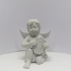 Escultura de Anjo em Porcelana Alemã - Rosenthal