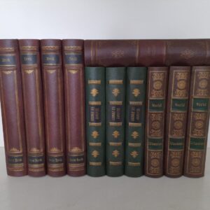 Placa Decorativa de Livros Falsos